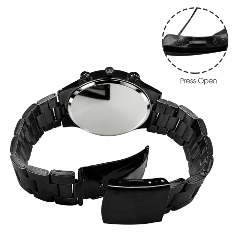 Men's Stainless Steel Casual Watch (017)