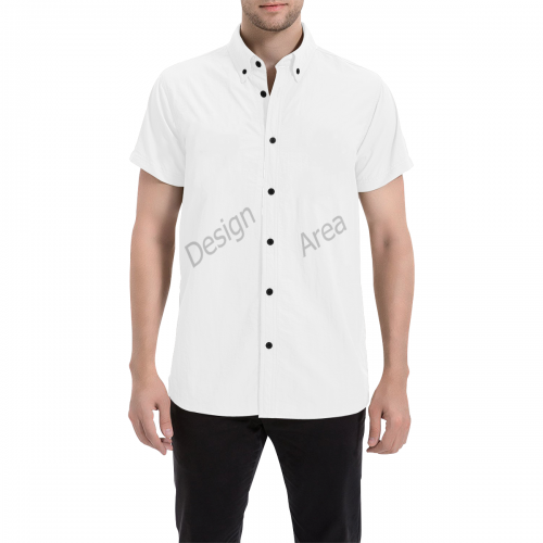 Men's All Over Print Short Sleeve Shirt (Model T53)