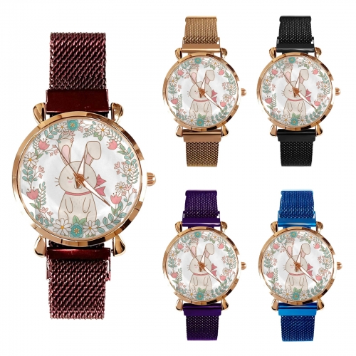 Women's Magnetic Buckle Strap Watch