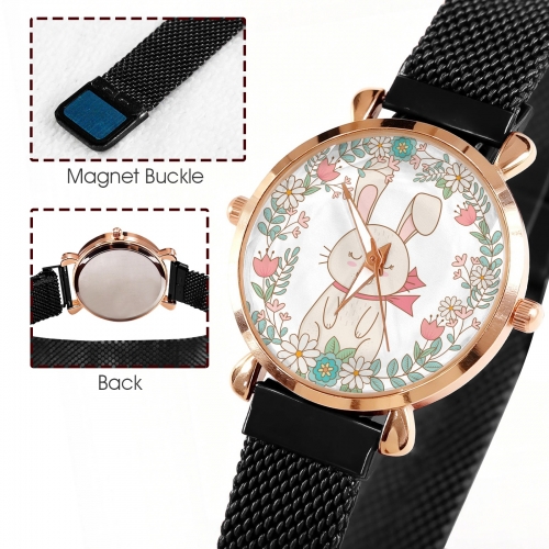 Women's Magnetic Buckle Strap Watch