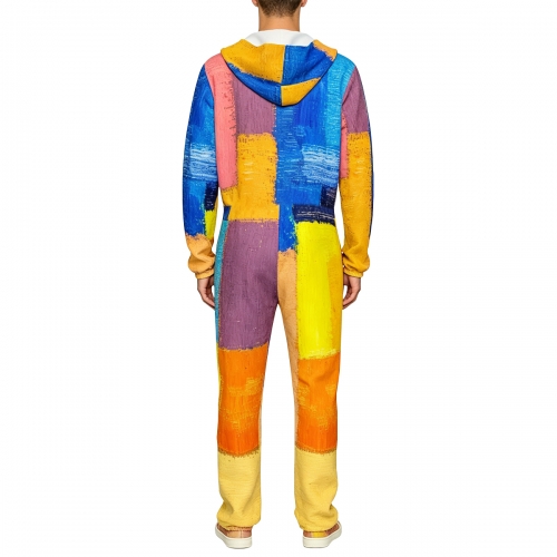 Men's Hooded Jumpsuit