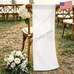 Peach Skin Tapestry 12x40inch (Stitched Edge)