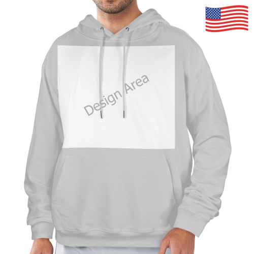 Men's Hoodie Sweatshirt (Front&Back Print)(Model H03)
