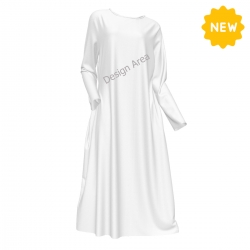 Women's Long Sleeve Dress with Pockets