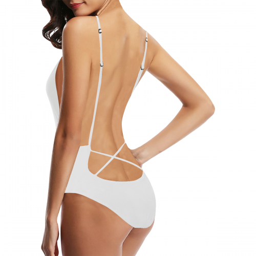 Sexy Lacing Backless One-Piece Swimsuit (Model S10)