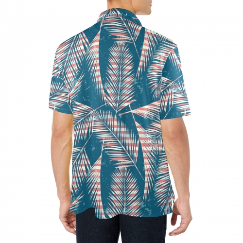 Men's All Over Print Polo Shirt (Model T55)