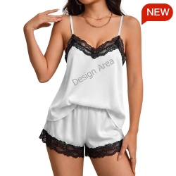 Women's Lace Pajama Sets