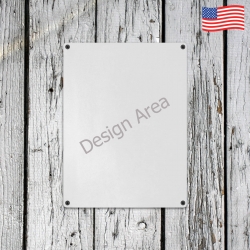 Metal Tin Sign 12"x16"