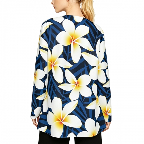 Women's Square Neck Top With Split Hem
