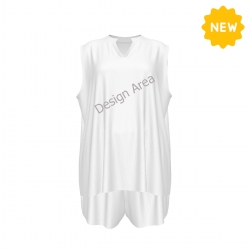 Women’s Sleeveless Top and Shorts Set