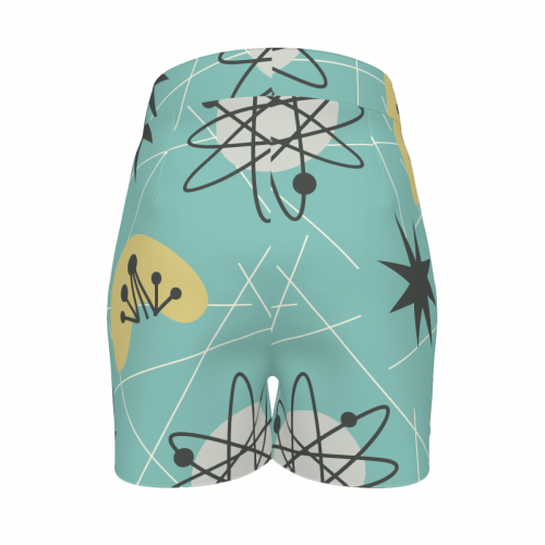 Women's High Waist Pleated Button Skort