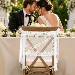 Lace Chair Back Cover