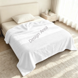 Double-Layer Flannel Sherpa Blanket 150 x 200cm