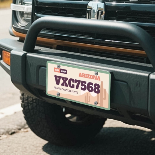 Custom License Plate