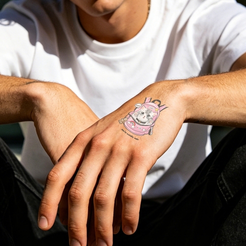 Personalized Temporary Tattoo (1 Sheet, 15 Separate Designs)