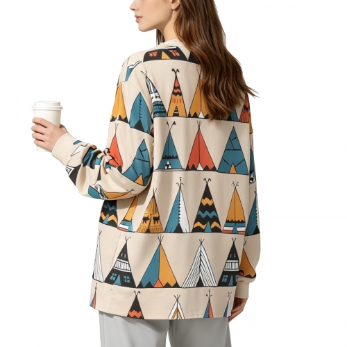 Women's Half Zip Long Sleeve Shirt