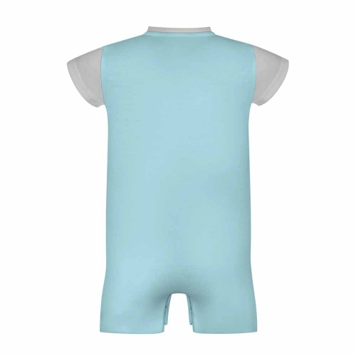 All Over Print Cotton Baby's Short Sleeve Romper
