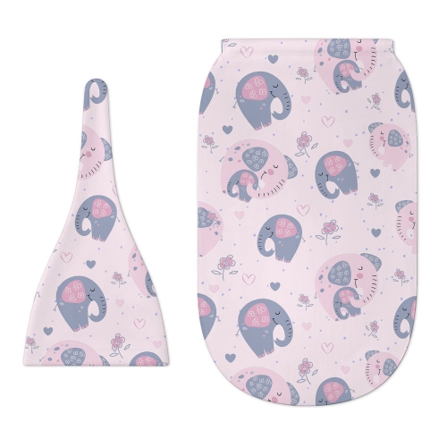 All Over Print Cotton Baby's Swaddle Set