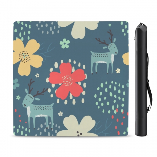 Stitched-Edge Mahjong Table Mat 33x33inch