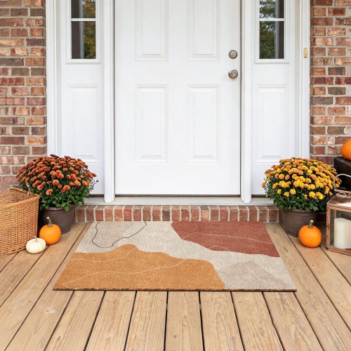 Natural Coir Doormat 60x40cm