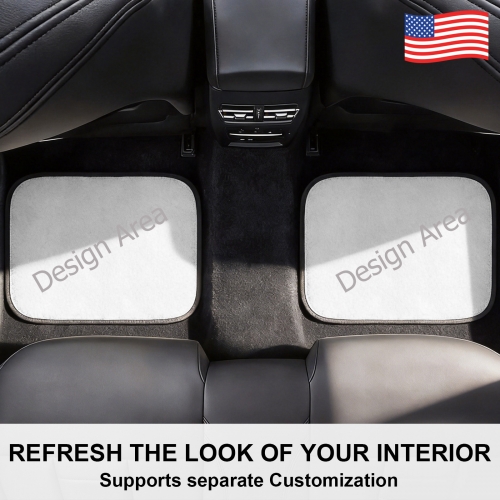 Rear Car Floor Mats (2-Piece Set)