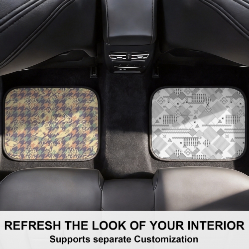 Rear Car Floor Mats (2-Piece Set)