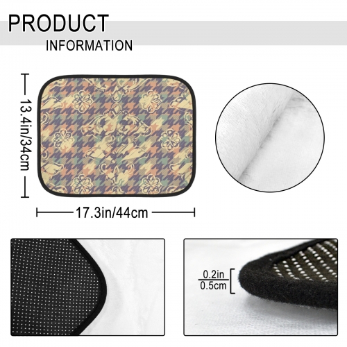 Rear Car Floor Mats (2-Piece Set)