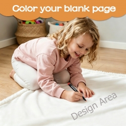 Doodle Blanket 100×150cm