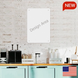 Vertical Metal Sign 7.9" x 11.8"