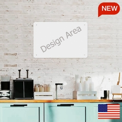 Vertical Metal Sign 7.9" x 11.8"