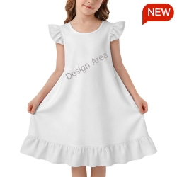 Girls' Ruffle Hem Nightgown