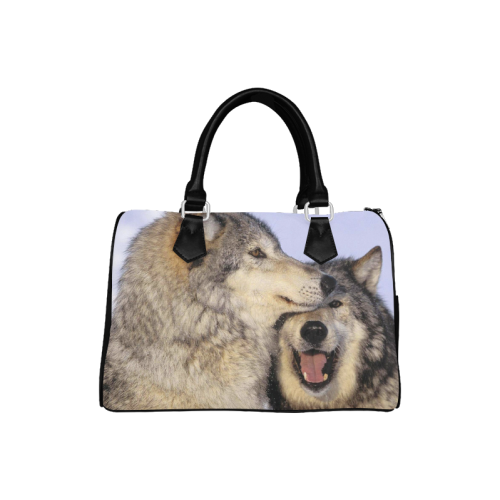 Wolves ' Love Boston Handbag (Model 1621)