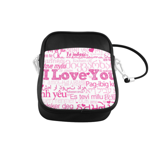 I L Love You Multi-Language Sling Bag (Model 1627)