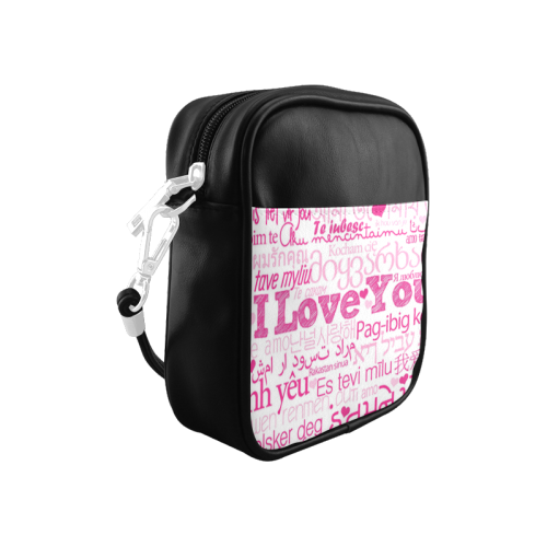 I L Love You Multi-Language Sling Bag (Model 1627)