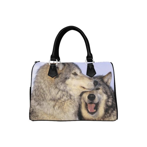 Wolves ' Love Boston Handbag (Model 1621)