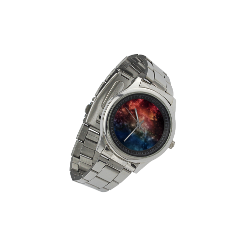 Digital Universe Fantasy Universe Men's Stainless Steel Watch(Model 104)