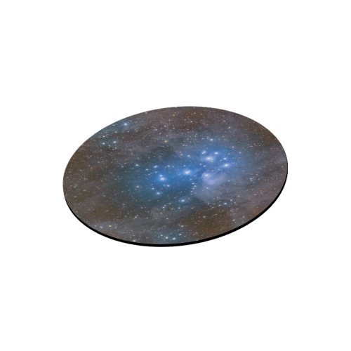 Space And Galaxy Round Mousepad