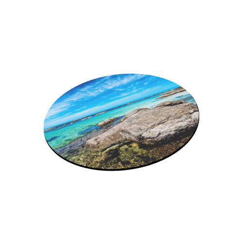 Windy Harbour Round Mousepad