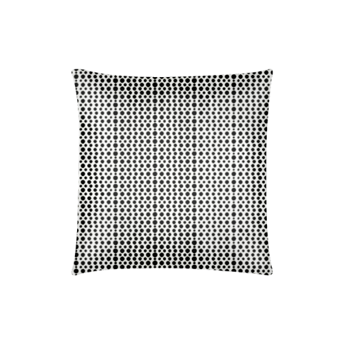 Polka Dot Custom Zippered Pillow Case 18"x18"(Twin Sides)