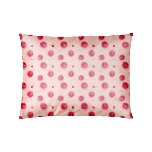 Apple Spots Custom Zippered Pillow Case 20"x26"(Twin Sides)