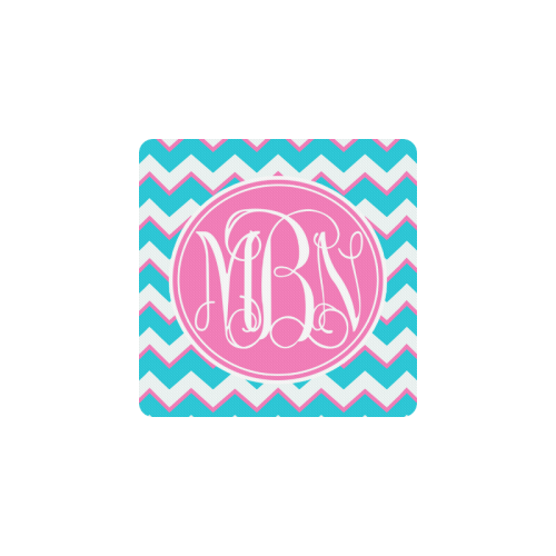 Word Chevron Square Coaster