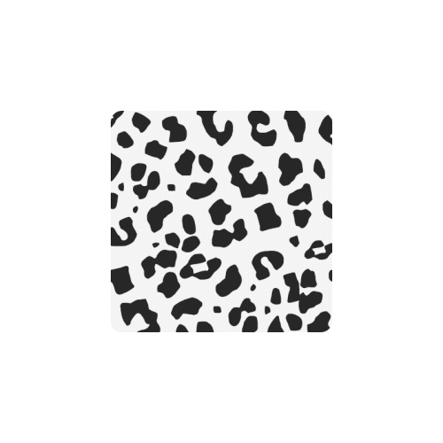 Milk Spots Square Coaster