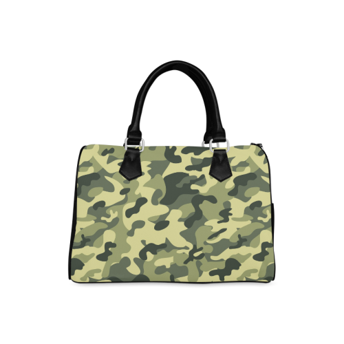 Forest Camouflage Boston Handbag (Model 1621)