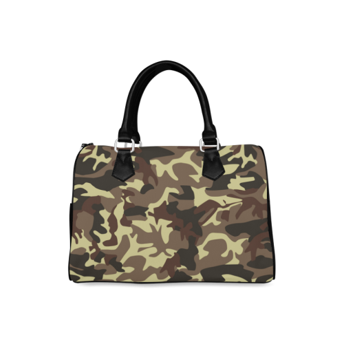 Army Camouflage Boston Handbag (Model 1621)