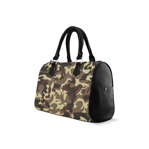 Army Camouflage Boston Handbag (Model 1621)