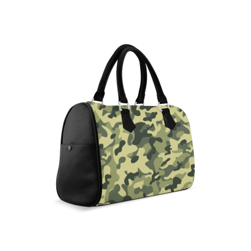 Forest Camouflage Boston Handbag (Model 1621)