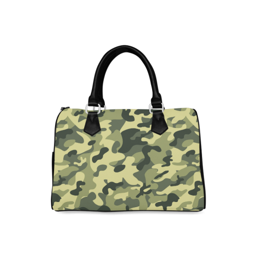 Forest Camouflage Boston Handbag (Model 1621)