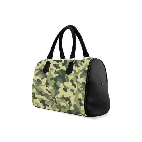 Camouflage Boston Handbag (Model 1621)