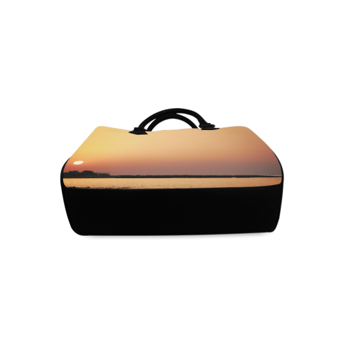 Sunset on the Beach Boston Handbag (Model 1621)