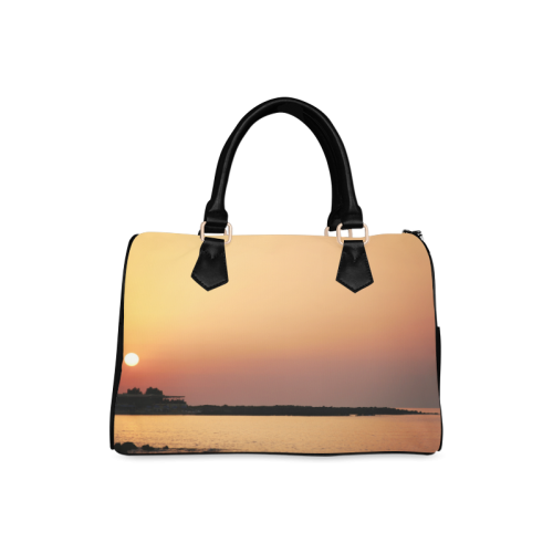 Sunset on the Beach Boston Handbag (Model 1621)